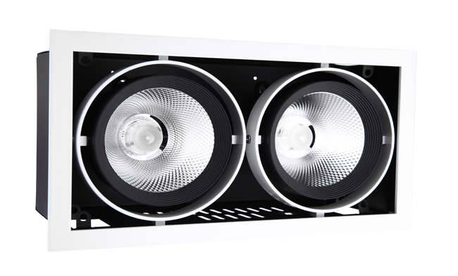 華輝照明G12系列LED格柵射燈30W 華輝照明G12系列LED格柵射燈30W