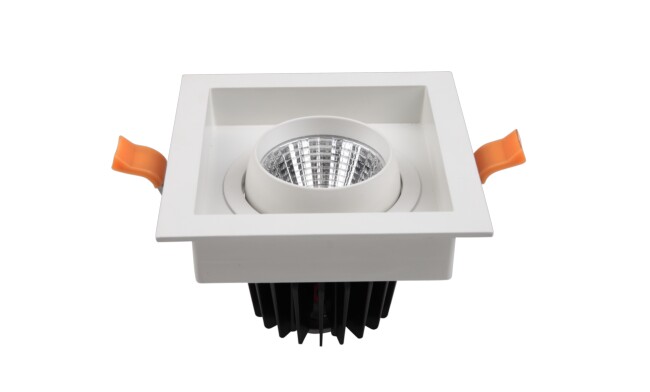 G14系列單頭COB格柵射燈15W G14系列單頭COB格柵射燈15W