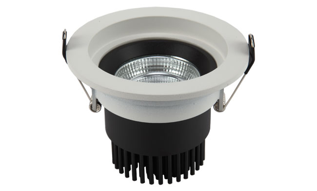 LED 3寸9W COB圓形深孔嵌燈 開孔95mm黃光白光中性光 LED 3寸9W COB圓形深孔嵌燈 開孔95mm黃光白光中性光