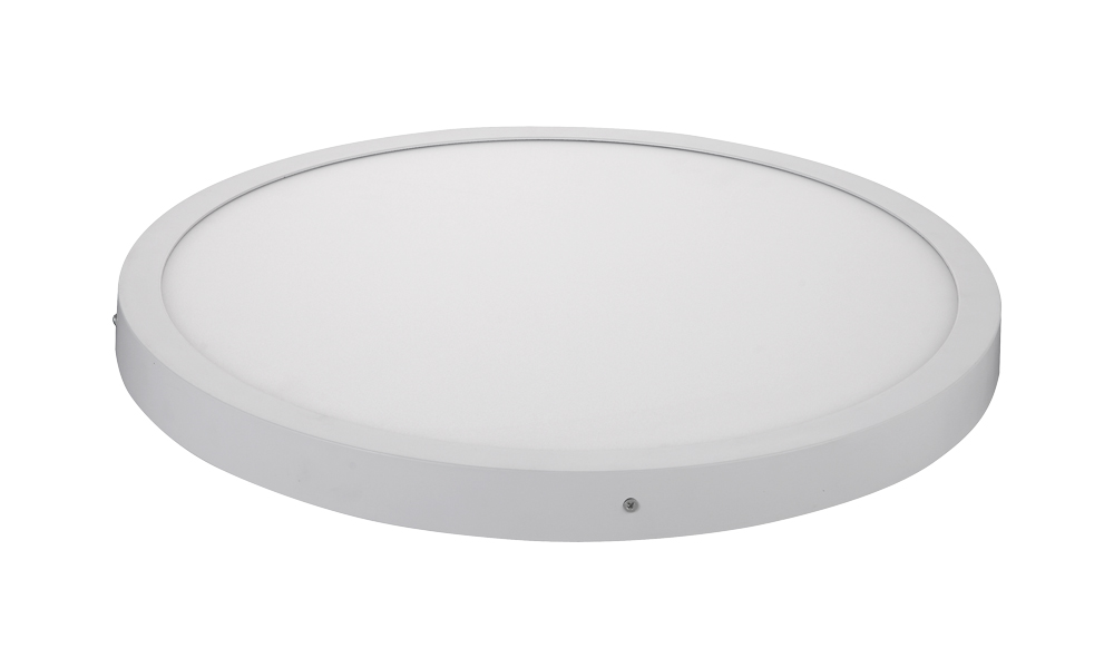 40W 圓形明裝LED面板燈 Φ500X40mm 白光中性光黃光 40W 圓形明裝LED面板燈 Φ500X40mm 白光中性光黃光