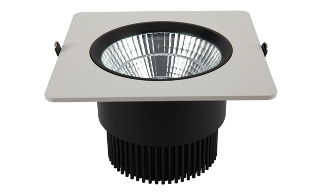 LED 6寸24W 方形COB嵌燈 開孔145mm 黃光白光中性光 LED 6寸24W 方形COB嵌燈 開孔145mm 黃光白光中性光