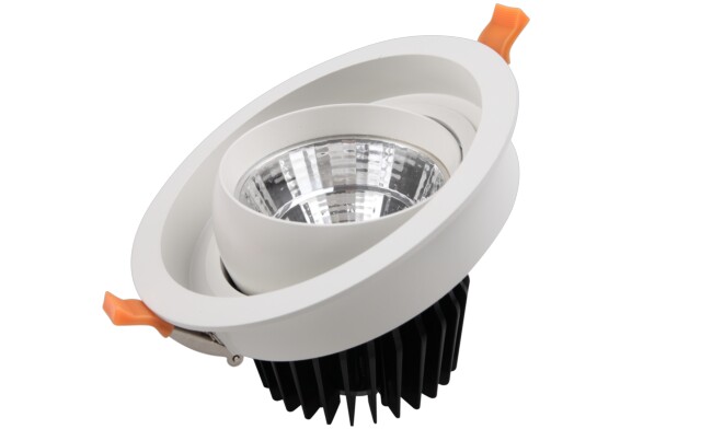 LED 25w COB嵌燈 開孔165mm 可350度旋轉 黃光白光中性光 LED 25w COB嵌燈 開孔165mm 可350度旋轉 黃光白光中性光
